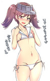 龍驤に駆逐艦の水着を着せたい