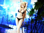 美白の巨乳IA様