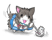 ネズミ提督と浦波ネコ