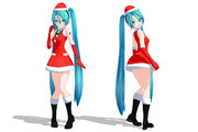 【MMD】底辺508式初音ミク・サンタルック_Ver.2.20【配布終了】