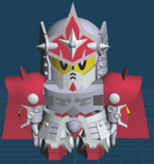 皇騎士ガンダム作成中