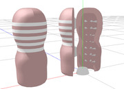 【MMDモデル配布】拷問器具「鉄の童貞」【オリジナル】