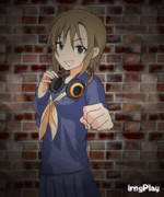 【GIF】「へいへい！みくちゃん！かかって来なよ〜」