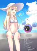 リーリエ ニコニコ静画 イラスト