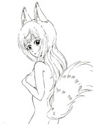 ローナヌードポーズ