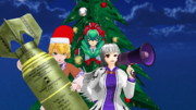 3人の女神「メリークリスマス！」