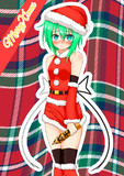 クリスマスだし映姫さまにサンタコスしてもらった