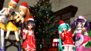 【我が家のボカロ組】Merry Christmas! 2016【MikuMikuDance】