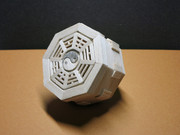 バルサ材でミニ八卦炉作ってみた