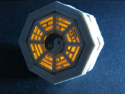 バルサ材で発光するミニ八卦炉作ってみた