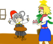 クリスマスにはICGのケーキ
