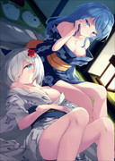 夜の温泉宿にて