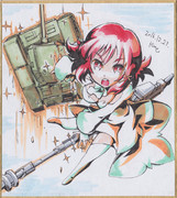 今日の色紙＃139「イゼッタ」