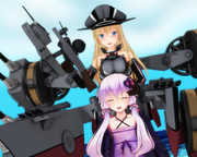 ビスマルクとゆかりん