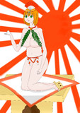 鏡餅の擬人化