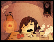 しれいかぁん...今年も、どうぞ...吹雪を.....