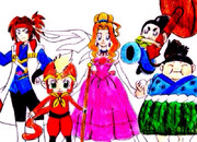 敵対する主役たち