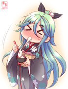 これは伸びる 餅的な意味で ニコニコ静画 イラスト