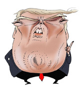 ドナルド トランプ ニコニコ静画 イラスト