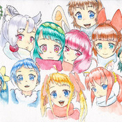 渚の妖精ぎばさちゃん ニコニコ静画 イラスト