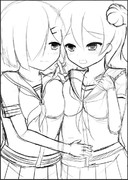 5/7砲雷撃戦 浦風浜風本表紙予定