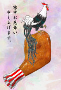 尾長鶏 ニコニコ静画 イラスト