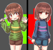 Frisk ニコニコ静画 イラスト