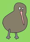 キウイ 鳥 ニコニコ静画 イラスト