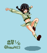 格ゲー風ドット北上