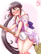 わんどろ箒ぼのたん