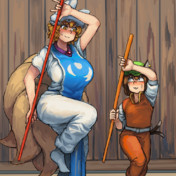棒術 ニコニコ静画 イラスト