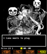 *ルナは遊んで欲しいようだ