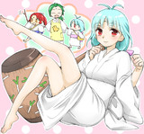 長いおみ足のむすめさん