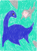 フタバスズキリュウ対メガロドン