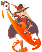 爆裂魔法の使い手と化したごんちゃん