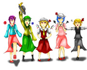 東方Ｐｒｏｊｅｃｔ人気投票支援絵