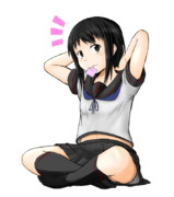 髪を結う秘書艦吹雪（あるあるネタ