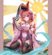 尾長鶏 ニコニコ静画 イラスト