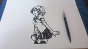 【切り絵】睦月 切ってみた