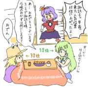 神奈子様が順位を上げたようです