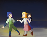 3人まとめて叱られた夜