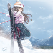 スキー榛名ちゃん