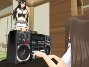 超デカラジカセを引っ張り出してみた。