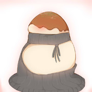 例のセーター着てもらいました。