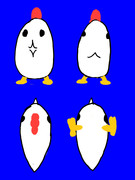 いろんな角度から見た中盤にわとりBB