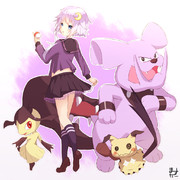 ジムリーダーの ヤヨイが 勝負を しかけてきた！