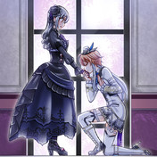 手にキス ニコニコ静画 イラスト