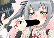 妹の無病息災を願う優しい霰お姉さん