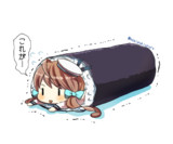 恵方巻きに咥えられるエラー娘02
