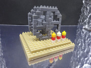 プラモブロックでパンジャンドラム